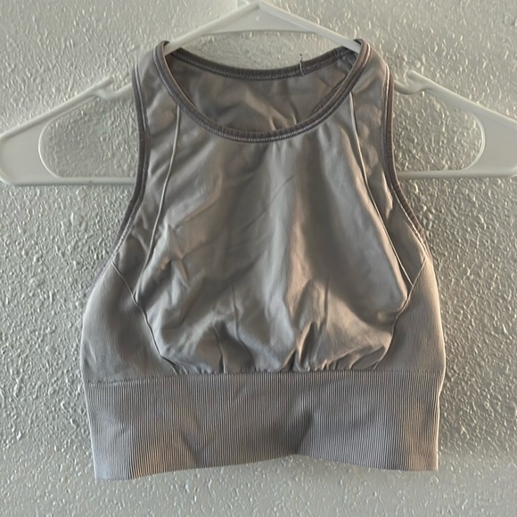 Lululemon Ebb to Train longline bra top size 4 seamless workout sports bra - Picture 2 of 6